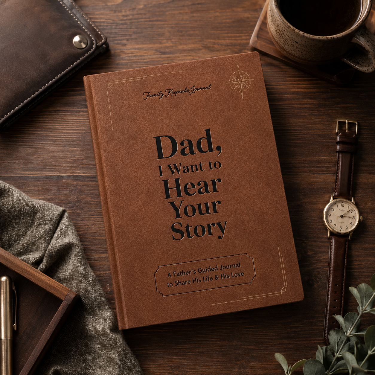 "Dad, Tell Me Your Story" — The Father's Day Gift He'll Actually Use