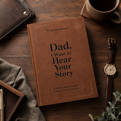 "Dad, Tell Me Your Story" — The Father's Day Gift He'll Actually Use