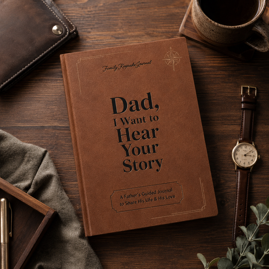 "Dad, Tell Me Your Story" — The Father's Day Gift He'll Actually Use